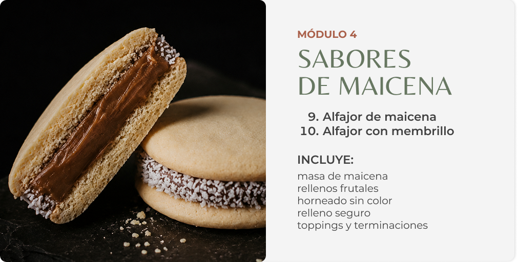 Módulo 4: Sabores de maicena